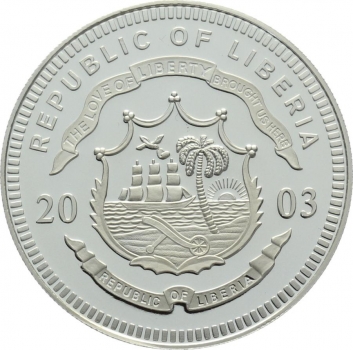 Liberia 20 Dollars 2003